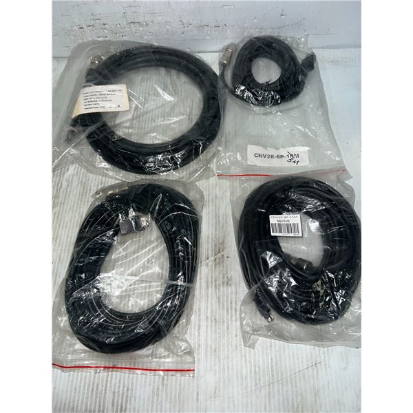 Lot of (4) Mitsubishi Cables
