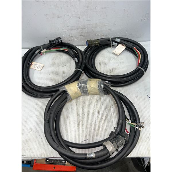 (3) Mitsubishi #MR-J3P5-5M Cables
