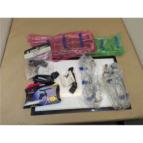 LOT DE 6 ACCESSOIRES DE VÉLO