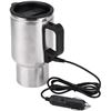 Image 1 : Electric Car Kettle, 16 Oz Stainless Steel Heated Travel Mug Water Boiler Portable in-car Heating Cu