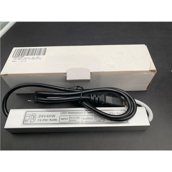 24V40W LED Waterproof Power Bar