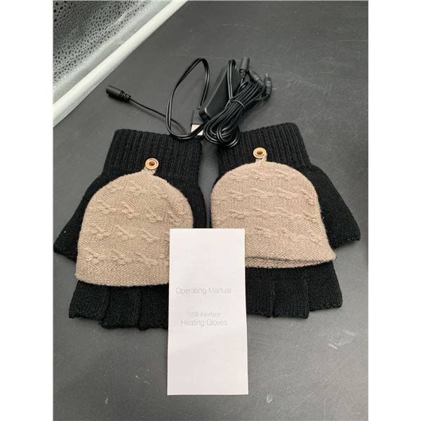 USB Heated Gloves for Men, Washable Design