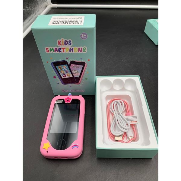 Kids Smart Phone Camera Toys Touchscreen Learning Toy for 3-8 Year Old Boys Girls Phone MP3 Player C