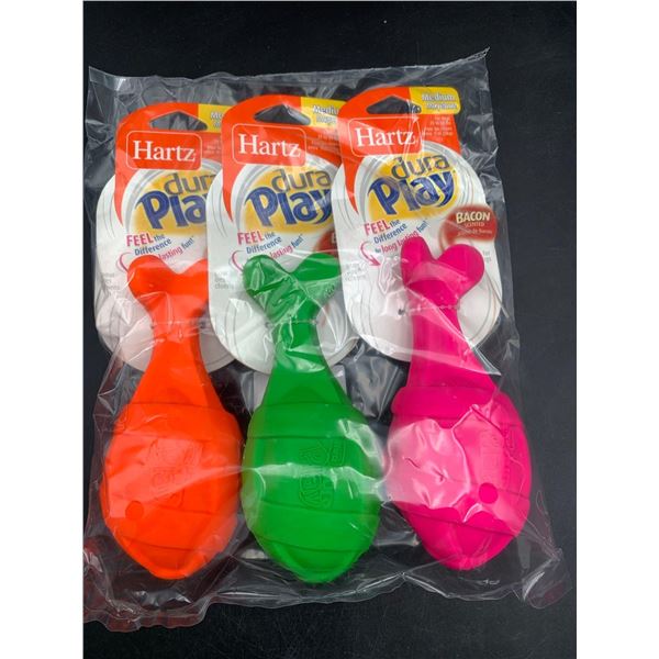 Hartz Dura Play Bacon Scented Toy (3ct)