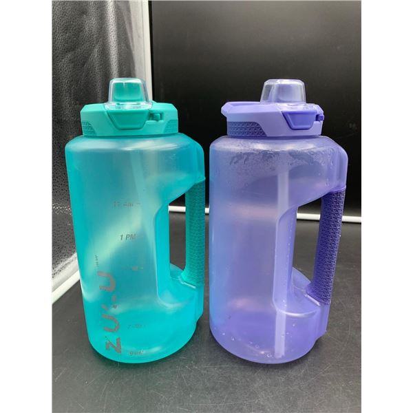 Zulu Lot of 2 Travel Water Bottles