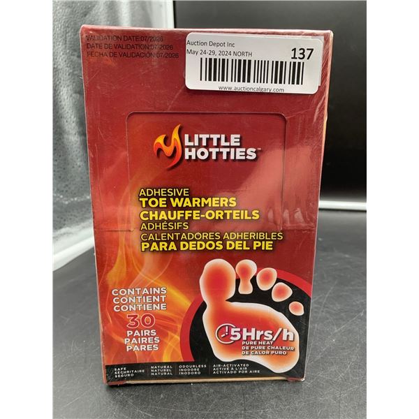 Little Hotties Adhesive Toe Warmers (30pairs)