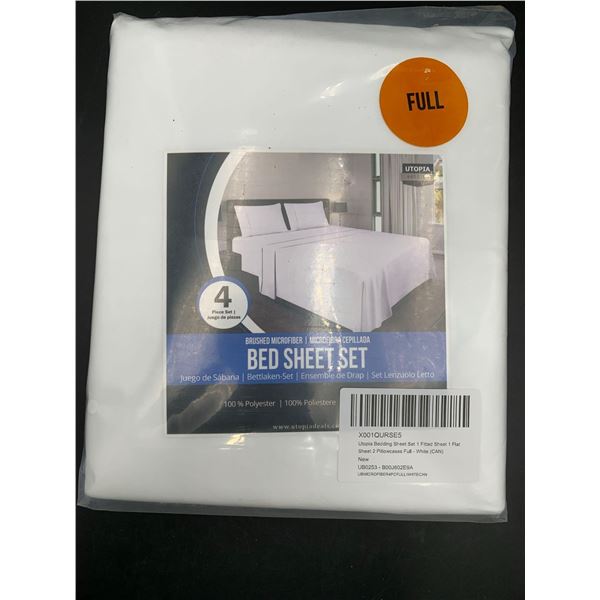 Brushed Microfiber Bed Sheet Set