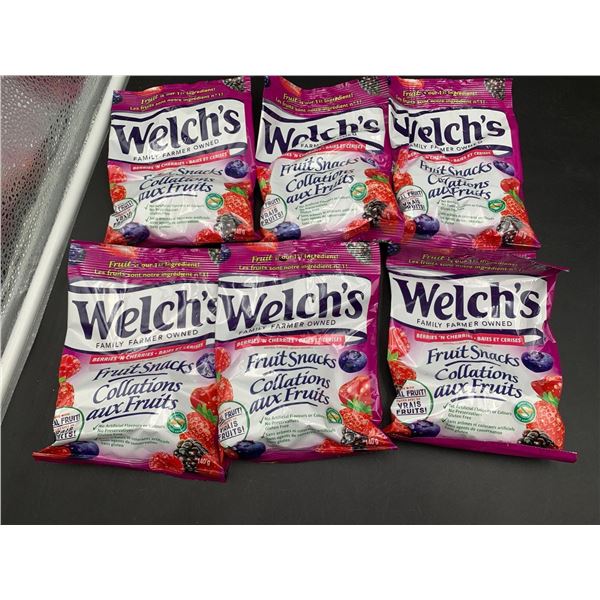 Welch's Berries 'n Cherries Gummies (6 x 140g)