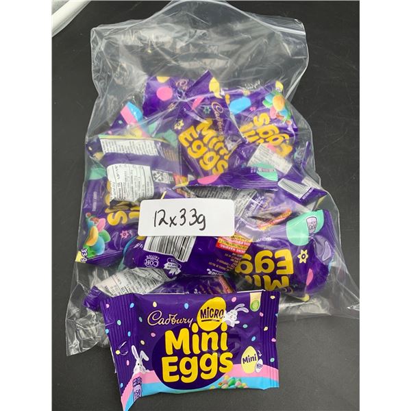 Cadbury Micro Mini Eggs (12 x 33g)