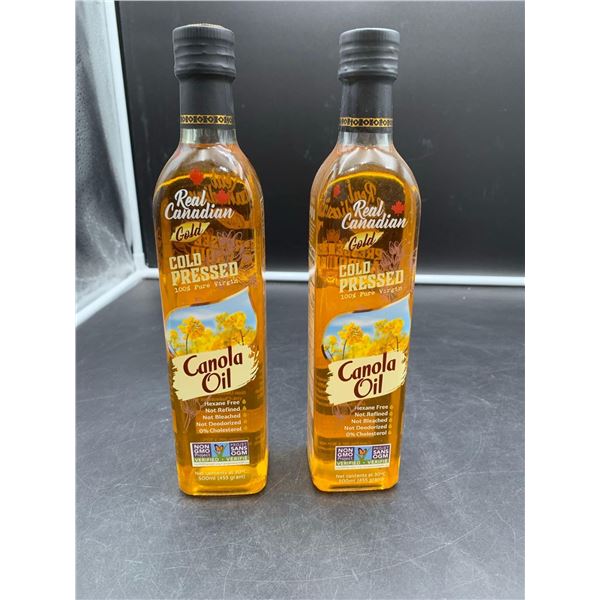 Real Canadian Cold Pressed Canola Oil (2 x 500ml)