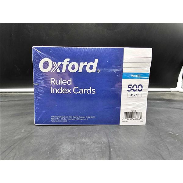 Oxford Ruled Index Cards (500ct)