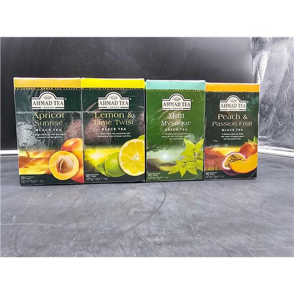 Ahmad Tea Assorted Teas (4 x 20ct)