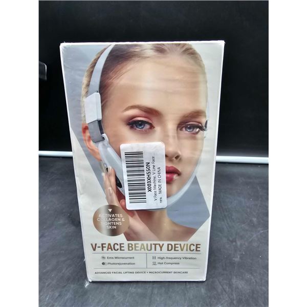 V-Face Beauty Device with EMS Microcurrent and Photorejuvenation, Advanced Facial Lifting Device & M