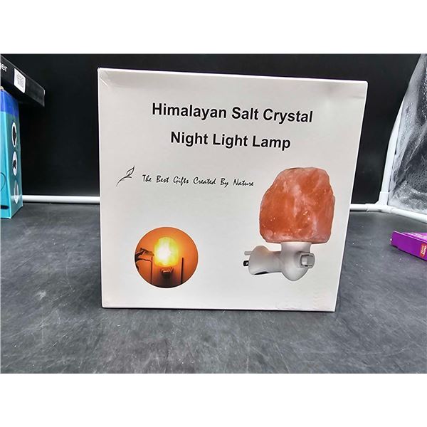 Himalayan Salt Crystal Night Light Lamp