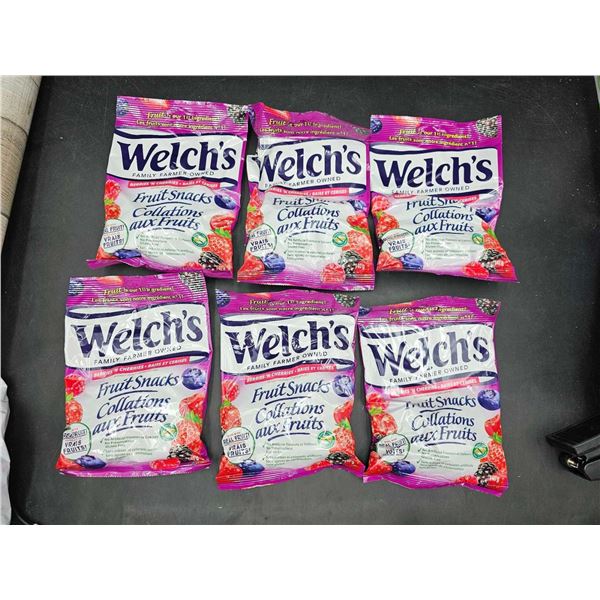 Welch's Berries 'n Creme Fruit Snacks (6 x 140g)