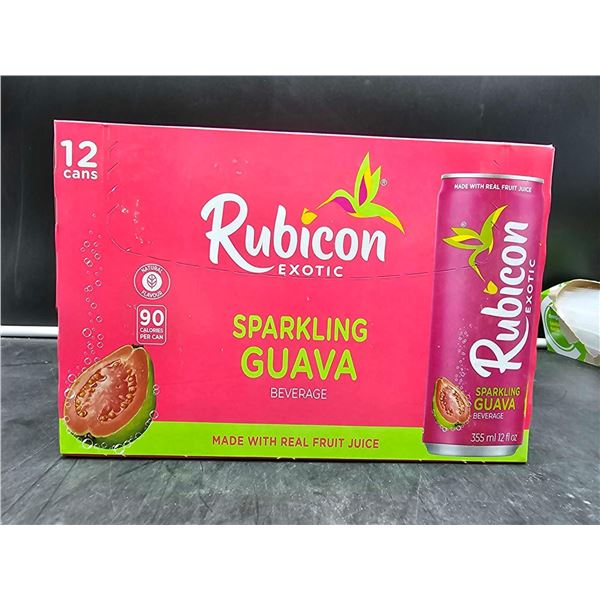 Rubicon Exotic Sparkling Guava Beverage (12 x 355ml)