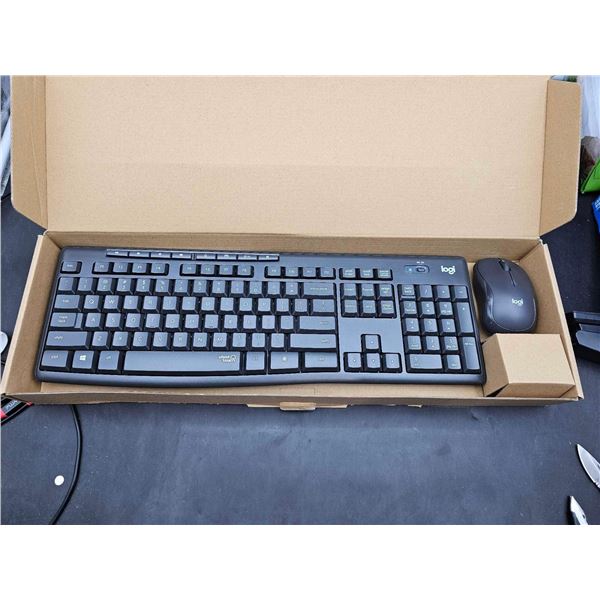 Logitech Silent Wireless Keyboard and Mouse