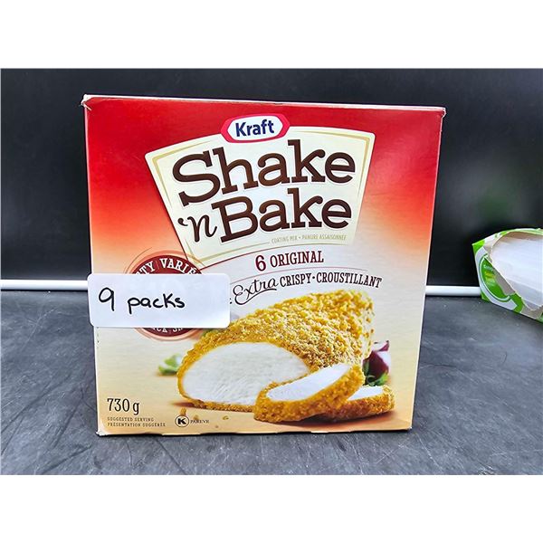 Kraft Shake 'n Bake Original and Extra Crispy (9pks)