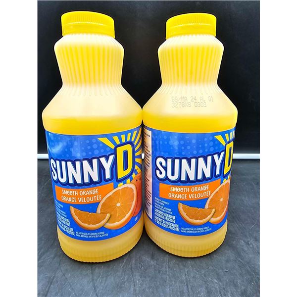 Sunny D Smooth Orange Flavoured Citrus Punch (2 x 1.18L)