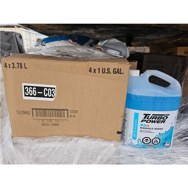 All Season Windshield Washer Fluid 4x3.78L