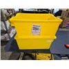 Image 4 : Nesting & Stacking Heavy Duty Yellow Tote 23"W x 15" D x 11"T - ***1 Per Lot***