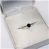 Image 3 : 10K Yellow Gold Black Diamond(0.43ct) Ring (~Size 6.5)(Ring is resizable for $40) (~weight 0.96g), A