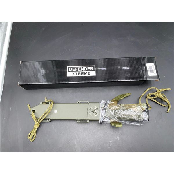 Defender Extreme 7 Inch Blade Military Survival Knife with Sheath NEW in BOX -Model 5208