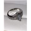 Image 4 : Ladies filagree Style .80 Carat Marquis Cut Solitaire Ring