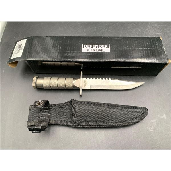 US Marines K Bar Military Style Tactical Knife with Sheath 5 inch blade - NEW in Box