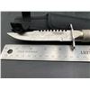 Image 4 : US Marines K Bar Military Style Tactical Knife with Sheath 5 inch blade - NEW in Box