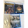 Image 1 : PS 5 Game Back includes The Light Brigade, Elden Ring & Hogwarts Legacy - LOT OF 3