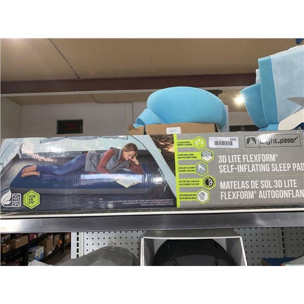 Light Speed 3D Lite Flexform Self-Inflating Sleep Pad