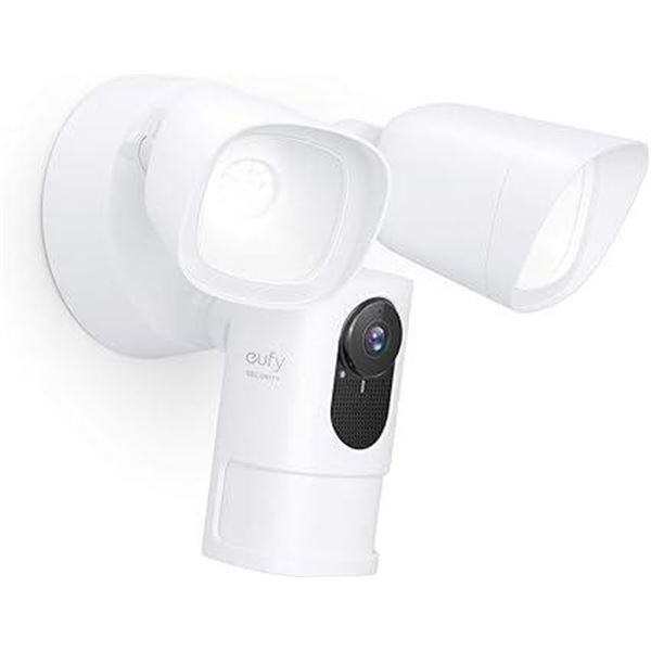Eufy Security By Anker Powerful Floodlight Camera With 2K Full HD Recording Powerful Floodlight