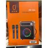 Image 1 : JYX Karaoke Machine with 2 UHF Wireless Microphones,5200mAh Portable Microphone Speaker Set Bluetoot