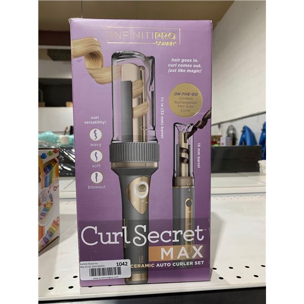InfinitiPro By Conair Curl Secret Max Ceramic Auto Curler Set