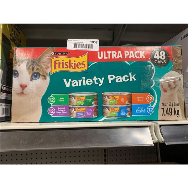 Purina Friskies Ultra Variety Pack 48 Cans x 156g