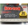 Image 2 : Kirkland Flex Tie Garbage Bags With Draw Strings 30 Gallon 90 Bags