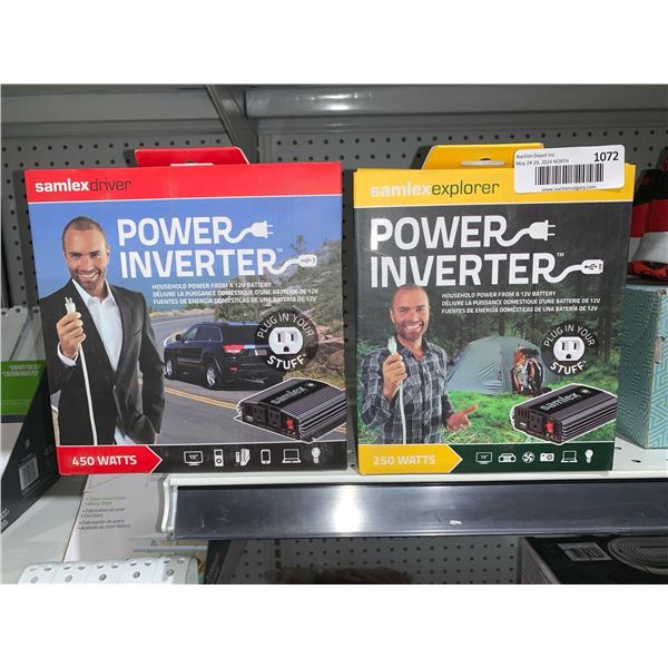 Samlex Driver  450W And Explorer 250W Power Inverters