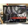 Image 1 : Gourmet Bohemia Crystalite Wine Glass Set of 6