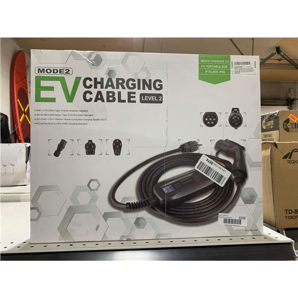 Mode2 EV Charging Cables Level 2 Quick Charger 3.0 EV Portable Box   IP Class:IP66