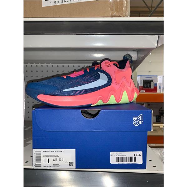 Giannis Immortality 2 Dk Marina Blue / Celestine Blue Mens Size 11