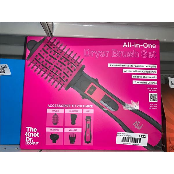 The Knot Dr. for Conair All-in-One Dryer Brush Set