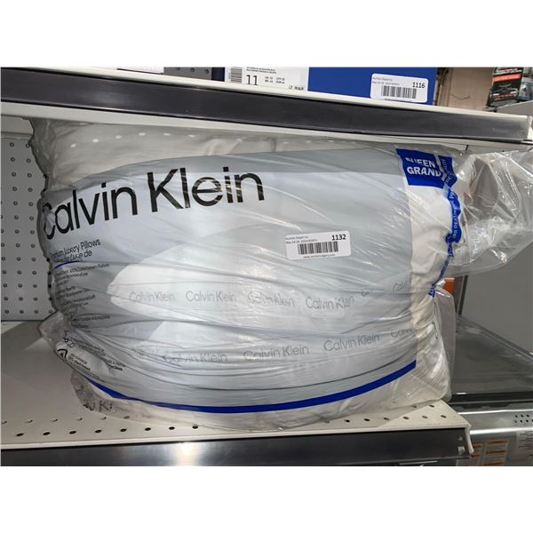 Calvin Klein 2 Pack Queen Size Pillows