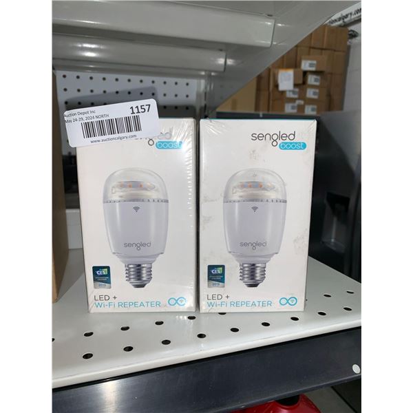 Sengled Boost LED + Wi-Fi Repeater Lot of 2
