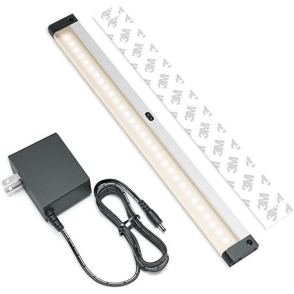 EShine Hand Wave Activated Under Cabinet LED Lighting Kit, Dimmable, 1-Pack 12 in - Touchless Dimmin