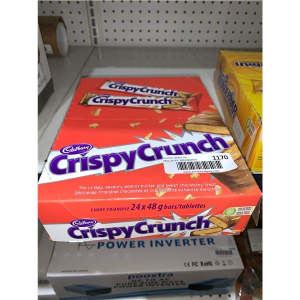 Cadbury Crispy Crunch Candy bars 24 x 48g