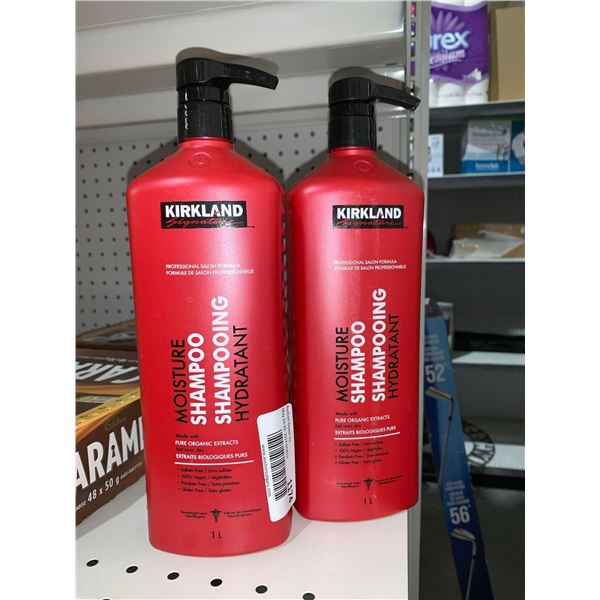 Kirkland Signature Moisture Shampoo 2 x 1L
