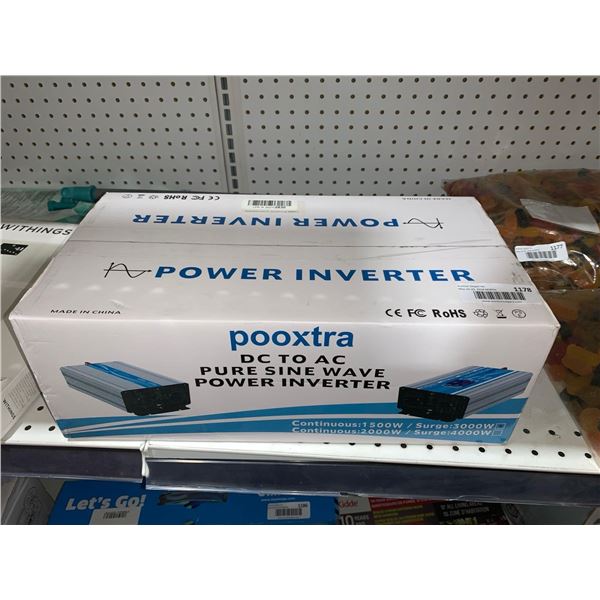 Pooxtra DC to AC Pure Sine Wave Power Inverter