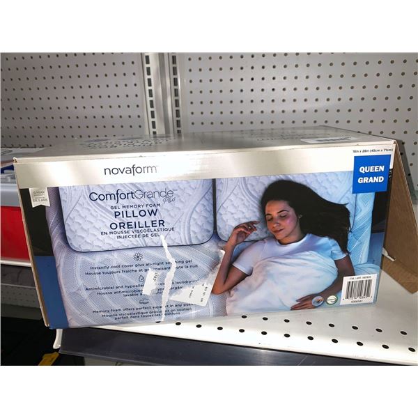 Novaform Comfort Grande Plus Gel memory Foam Queen Pillow
