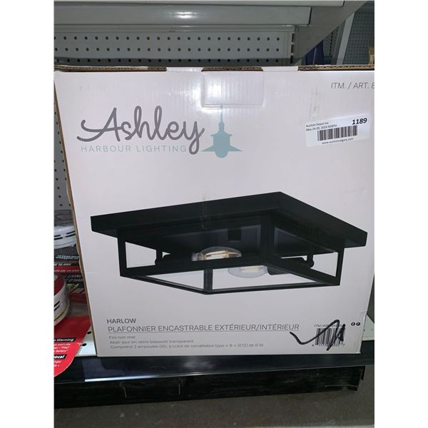 Ashley Harbour Lighting Harlow Matte Black Finish